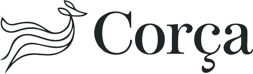 Logo Corça - Retangulo Preto